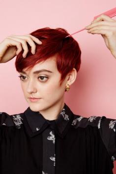 Spring Hair Awakening: The Pixie #refinery29  http://www.refinery29.com/pixie-styles#slide2  Start with a deep side-part. "The further to the side your part is, the more dramatic of a braid you'll be able to create," says Baker.