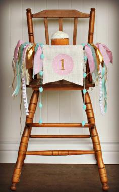 Winter wonderland birthday party highchair banner, onederland, sparkle, pink & gold, mint. Shabby chic party by PrettyLittleClippie on Etsy https://www.etsy.com/transaction/1033760710