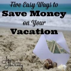 
                    
                        Five Easy ways to Save money on Your Vacation
                    
                