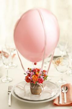 Cute Mother's Day or bridal shower center pieces