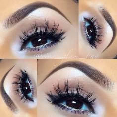 Must have eyelash extensions.