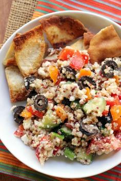 
                    
                        Get back into healthy eating with this Greek super grains salad, filled with loads of fresh veggies, quinoa, millet, and buckwheat!
                    
                