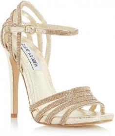 
                    
                        Steve Madden Cagged diamante strappy high #heels
                    
                