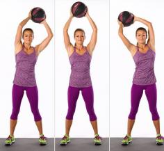 Skip the Crunches: 3 Ways to Work Your Abs Standing. #medicineballs #rockysfitnesscenter