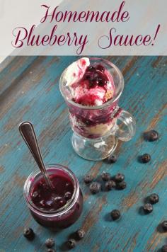 
                    
                        The Food Hussy!: Recipe: Homemade Blueberry Sauce topped on Turkey Hill All Natural Gelato
                    
                