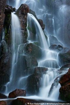 Waterfalls speak to us of power & beauty! ~ Timberline Falls, Rocky Mountain National Park, Colorado