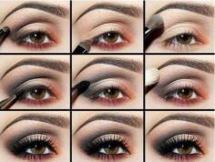 Makeup Tutorial For Brown Eyes. #Makeup #Eye_Makeup #Tutorial #Tutorials