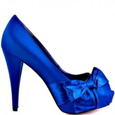 royal blue heels 
                                        