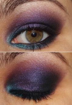 color blocking with Urban Decay Eyeshadow Palette 15th Anniversary eye shadow makeup