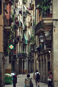 The Gothic Quarter, Barcelona spain better place for #spanish courses in spain#