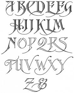 calligraphy alphabet - Google Search