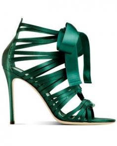 Gianvito Rossi. Emerald green