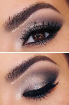 "Feline Fatale" Classic Smokey Eye & TUTORIAL!  http://www.pinterest.com/adisavoiaditrev/