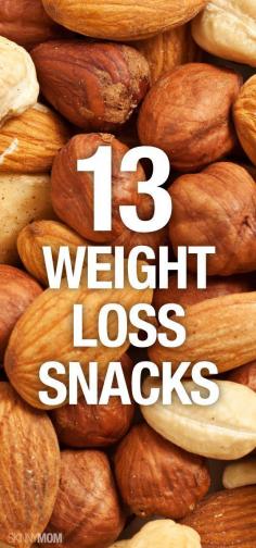 13 Healthy  Snacks - Many people trying to lose weight are under the impression that they cannot snack in between meals, but that could not be further from the truth! Snacking can be beneficial to weight loss if you’re eating the right portions of the right foods! In fact, certain snacks can even speed up your metabolism! Check out these 13 snacks that can help you lose weight.