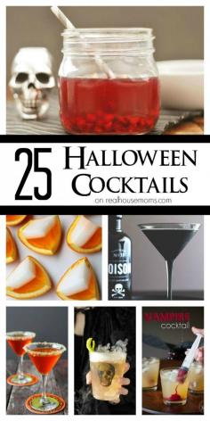 25 Cocktails for #Halloween, via @RealHousemoms
