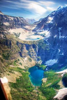 Beaver Chief falls, Glacier National Park, Montana #travel #usa #montana
