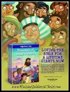 
                    
                        Treasury of Bible Stories {Review AND GIVEAWAY!} - Raising Soldiers 4 Christ #Biblestudy #kids #Bible
                    
                