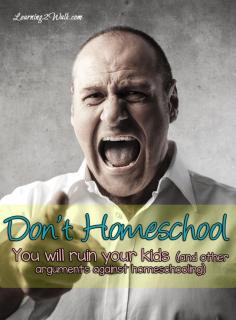 If you are facing opposition for homeschooling, this series is for you. It talks about all the common reasons people give for not homeschooling and explains why homeschooling can be the best choice.
