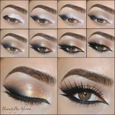 #fashiondiy #makeup #JWtips #diy #eye #eyemakeup #brown#shiny #shine #orange