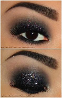 Smokey Eye Makeup for dark eyes