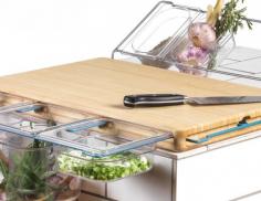 
                    
                        Clear up the mess from your kitchen top by using this Frankfurter Brett kitchen workbench.
                    
                