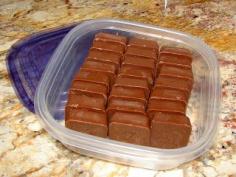 My Low Carb Road to Better Health: PEANUT BUTTER CHOCOLATE FAT BOMBS!