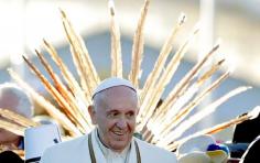 
                    
                        "Pope calls unfettered capitalism 'the dung of the devil'"
                    
                