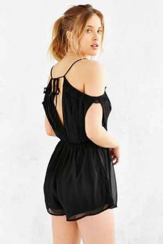 
                    
                        Lovecat Sweet Sister Romper - Urban Outfitters
                    
                