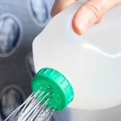 
                    
                        Don&#39;t have a watering can that pours how you like? Make one out of a gallon jug. | 30 Insanely Clever Gardening Tricks
                    
                