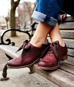 Womens brogue - goes with everything!