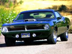 
                    
                        1970 Plymouth Hemi Cuda Front View
                    
                