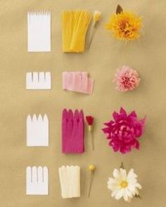 DIY Crepe Paper Flower Tutorial