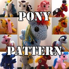 
                    
                        My Little Pony Crochet Amigurumi Pattern by Z
                    
                