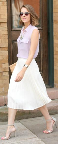 
                    
                        Lilac And White Girly Outfit by Penny Pincher Fashion
                    
                