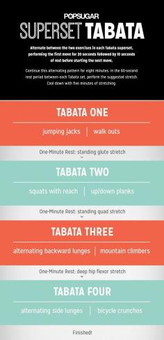 
                    
                        Use this tabata workout for trouble areas.
                    
                