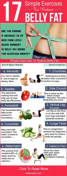 
                    
                        Including exercises to reduce belly fat for women helps the best. Here is how to lose stomach fat with these simple exercises. #WeightLoss
                    
                