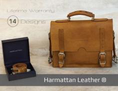 
                    
                        Harmattan is a leather bag collection of 14 Designs. The concept behind the brand is quality in every aspect as an exercise of design.
                    
                