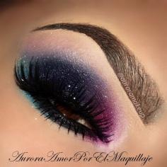 Galaxy Eye Makeup