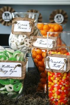 halloween candy jars ideas | Halloween Party Ideas