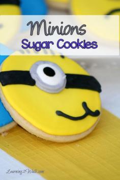 
                    
                        We love the minions and who could resist these yellow cuties? Why not whip up a batch of delicious minions sugar cookies to celebrate your love?
                    
                