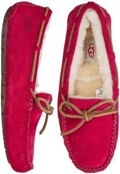 Red Ugg slippers