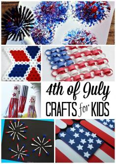 4th of July Crafts for Kids #4thofJuly