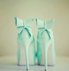 shoes high heels bow high heels, bows bows bow heels bow high heels mint green mint cute high heels tiffanyblue tiffany blue pumps mint gree...