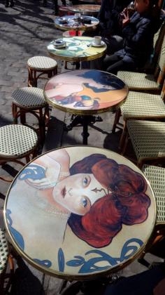 Montmartre, Paris Cafe