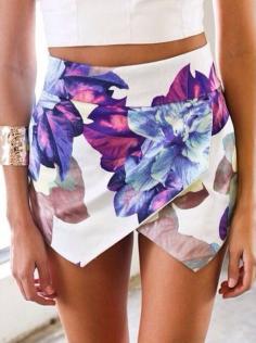 summer outfits womens fashion clothes style apparel clothing closet ideas  floral skirt - but longer maybe