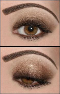 MOM.....Dark Beige Smokey Eye Makeup | Beauty Ideas