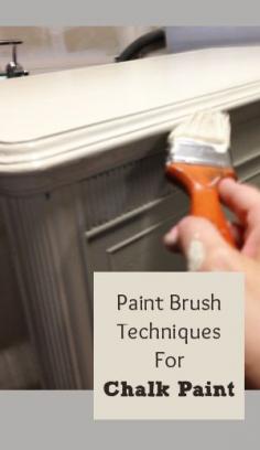 Painting techniques for chalk paint