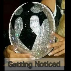 
                    
                        Custom crystal helmet with cross by custombling by ricci
                    
                