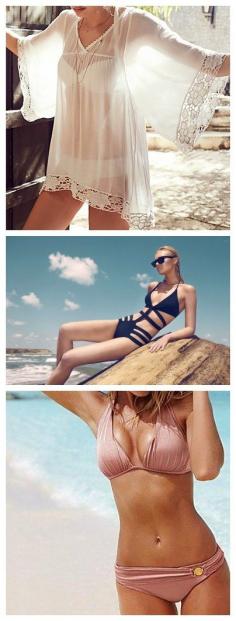 
                    
                        Summer is here and it's about that time to start planning your honeymoon swimwear game. What we love most about these lovely swimsuits is that they make for perfect honeymoon beach ensemble--meaning they are sophisticated yet sexy (because that's what your guy wants to see ... duhh). FREE shipping within 24 hours! Use coupon code "PTL11010" for better deal!
                    
                