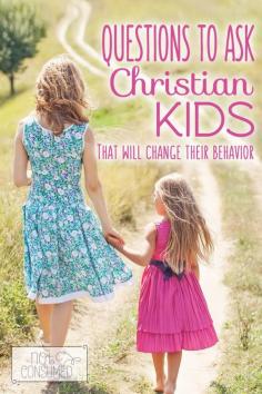 TONS OF CHRISTIAN PARENTING ADVICE  How can we use the moment to point them to Christ? It's the question that most heavily weighs on my heart, too. I want my children to respond to authority and correction in a manner that would be pleasing to God. These 3 questions have helped us focus the moment on what really counts!